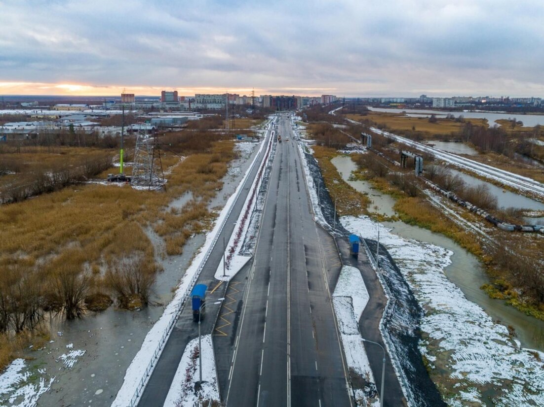 В Северодвинске назвали новые даты завершения строительства участка  окружной дороги